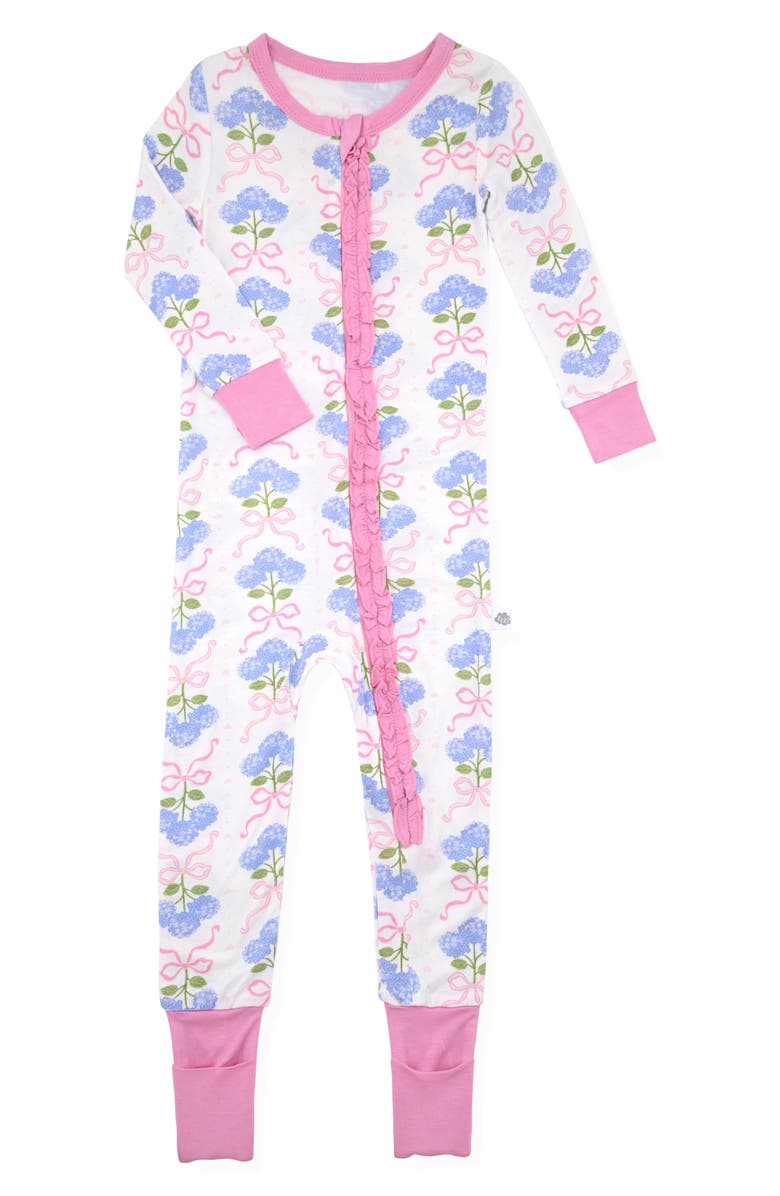 SLEEP ON IT Convertible Coverall Pajamas & Socks Set, Alternate, color, Pink Multi