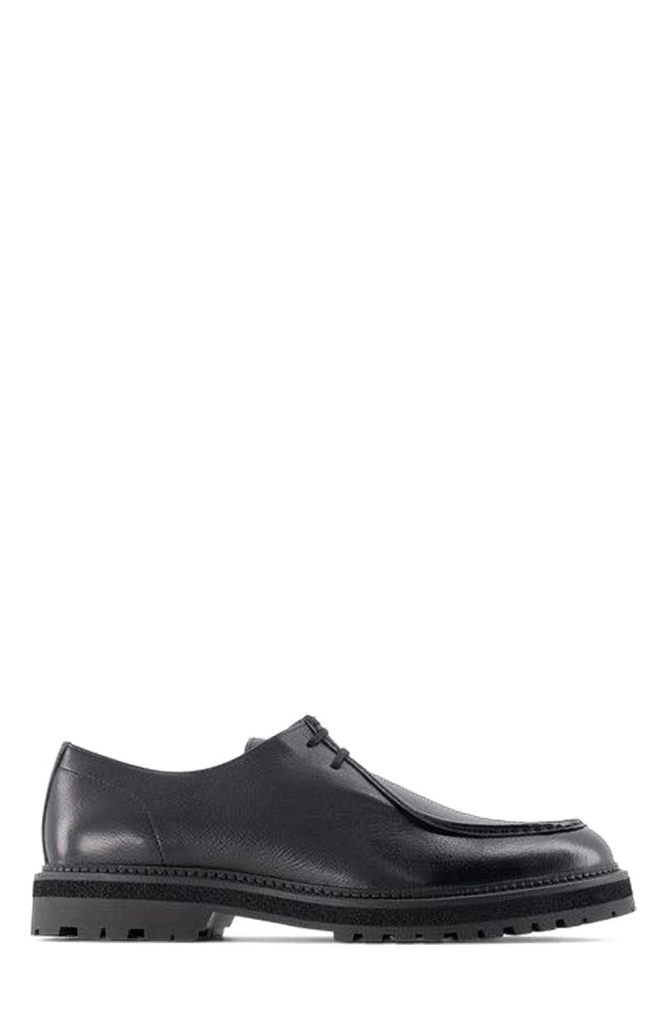 Anthony Veer Harlan Moc Derby, Main, color, Black Leather