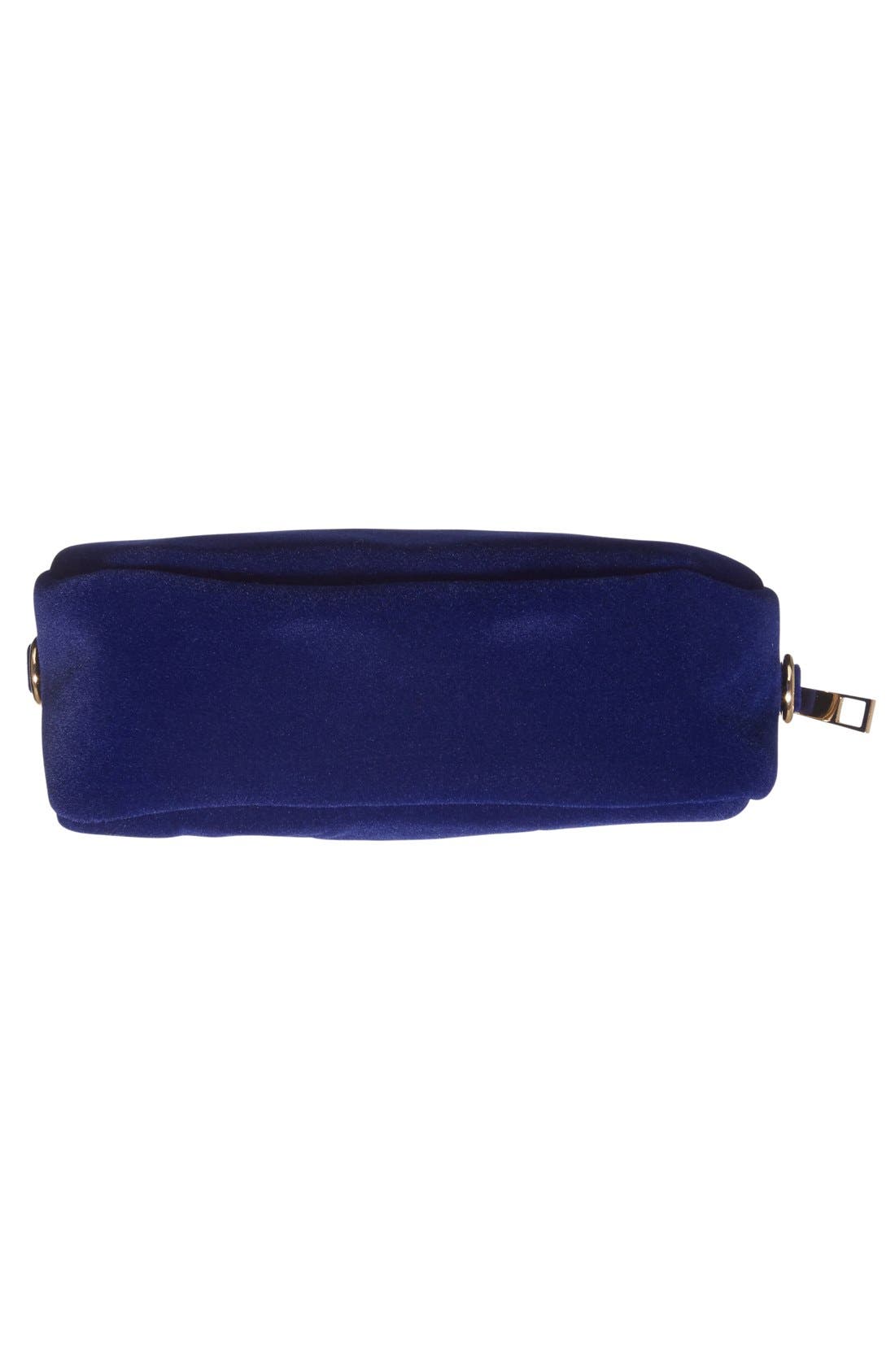 'Mini Cat' Convertible Crossbody Bag, Alternate, color, BLUE