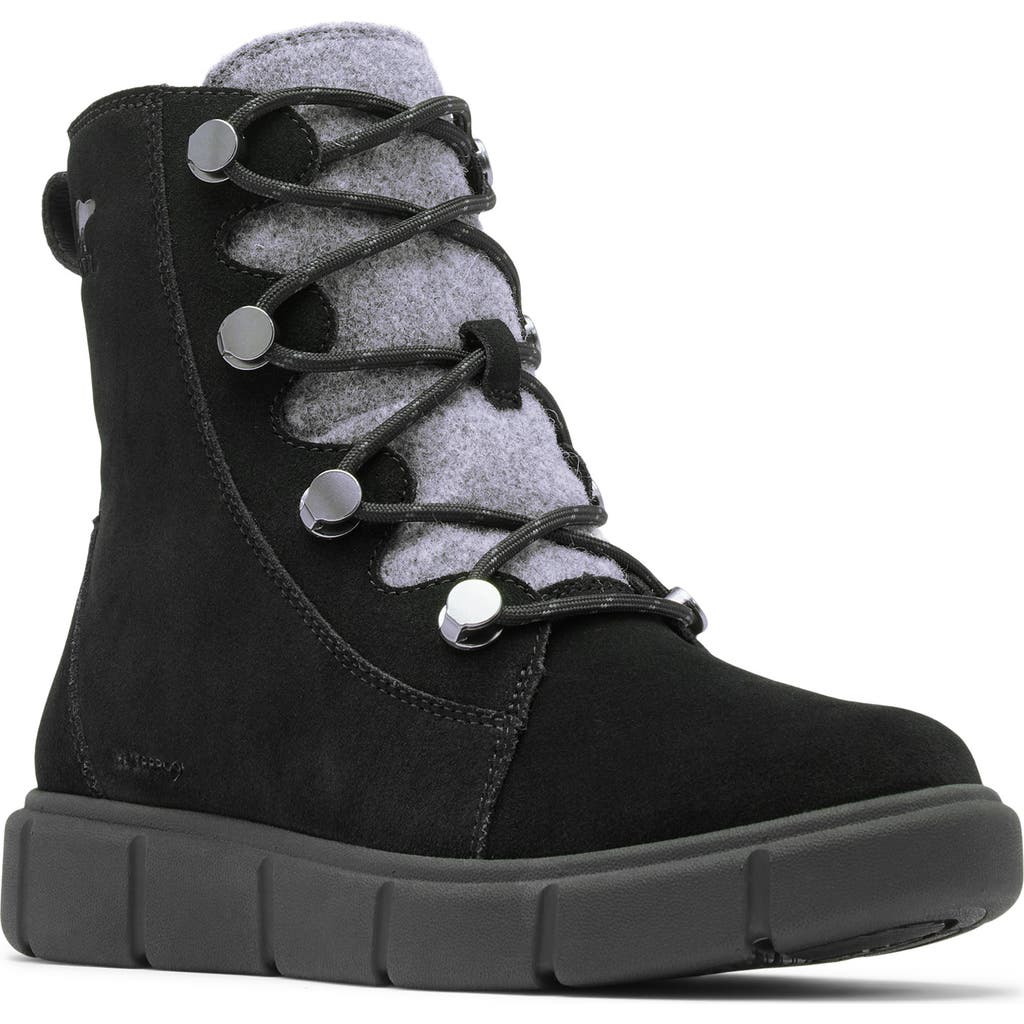 Sorel Explorer Iii Joan Waterproof Boot In Black