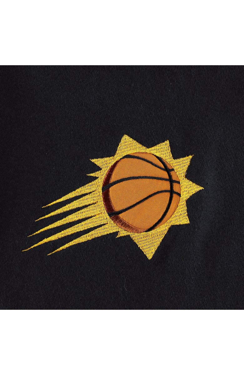 TOMMY JEANS Men's Tommy Jeans Black Phoenix Suns Henry Pullover Sweatshirt, Alternate, color, Black