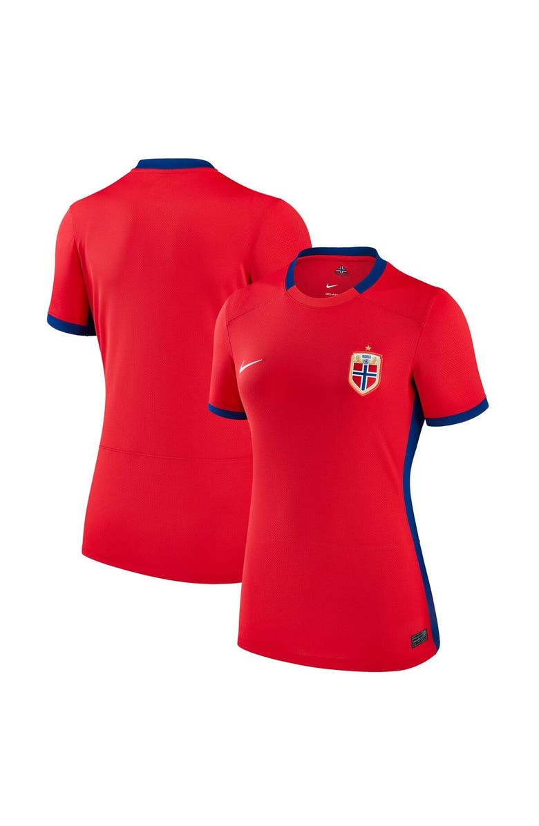 Nike Women's Nike Red Norway Women's National Team 2023 Home Stadium Replica Jersey, Alternate, color, Red