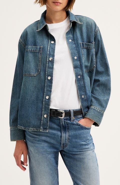 Boxy Shirt Jacket