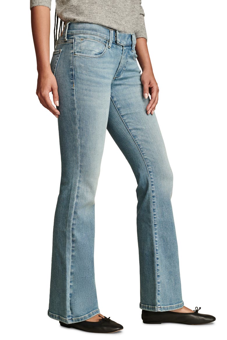 Sweet Flare Jeans, Alternate, color, REAL DEAL WASH