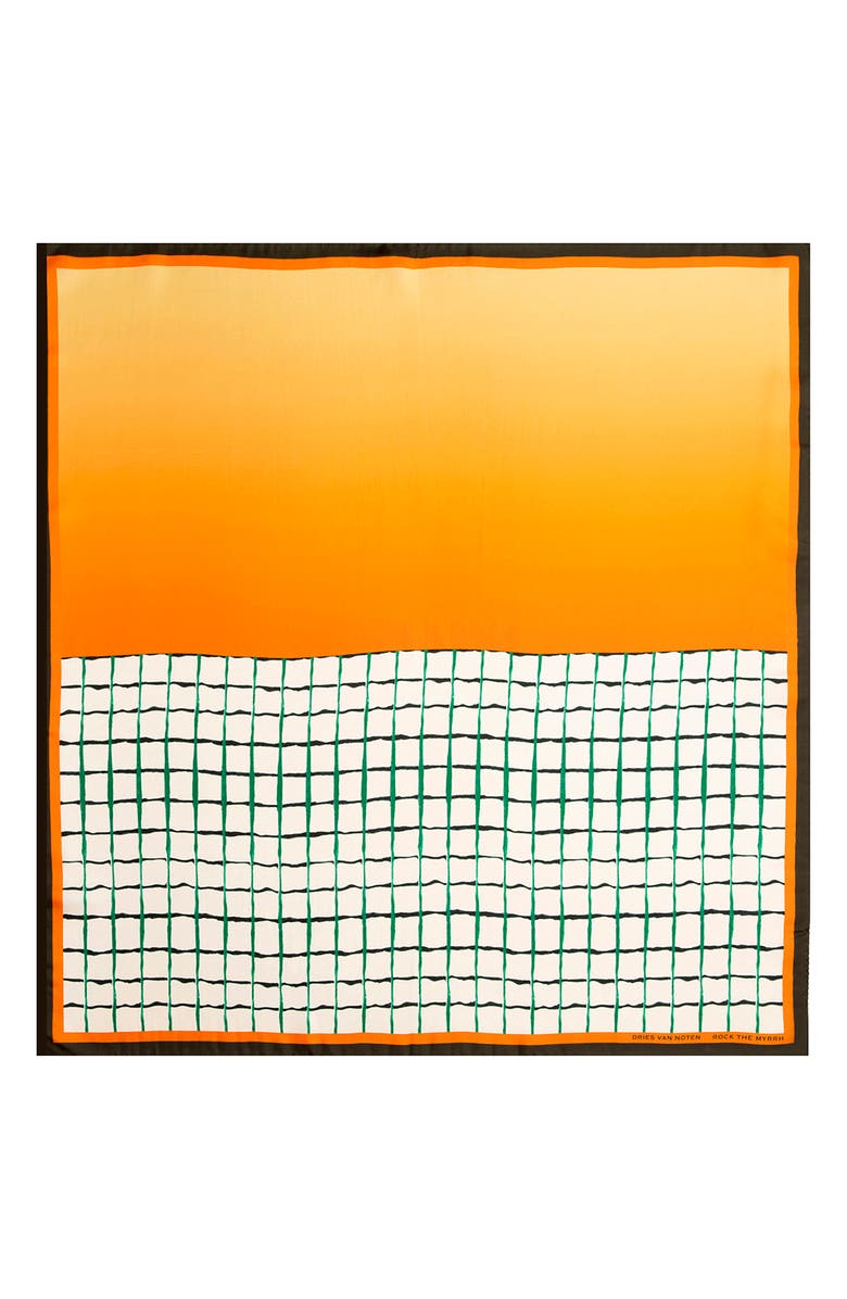 Dries Van Noten Foulard Rock the Myrrh, Main, color, 