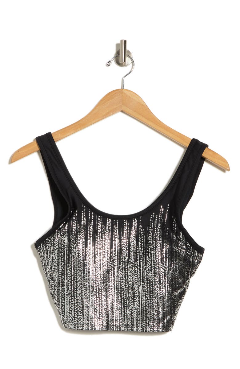 MARIKA Marley Metallic Sports Bra, Alternate, color,