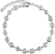 Monica Vinader Lab Grown Diamond Bezel Bracelet