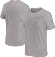 Nike Men's Nike Gray Miami Dolphins 2024 Sideline Coach UV Performance T-Shirt