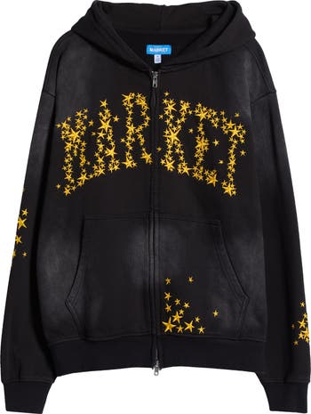 MARKET Galaxy Arc Embroiered Zip Hoodie | Nordstrom