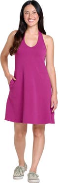 Toad & Co Plumeria Halter Sleeveless Dress