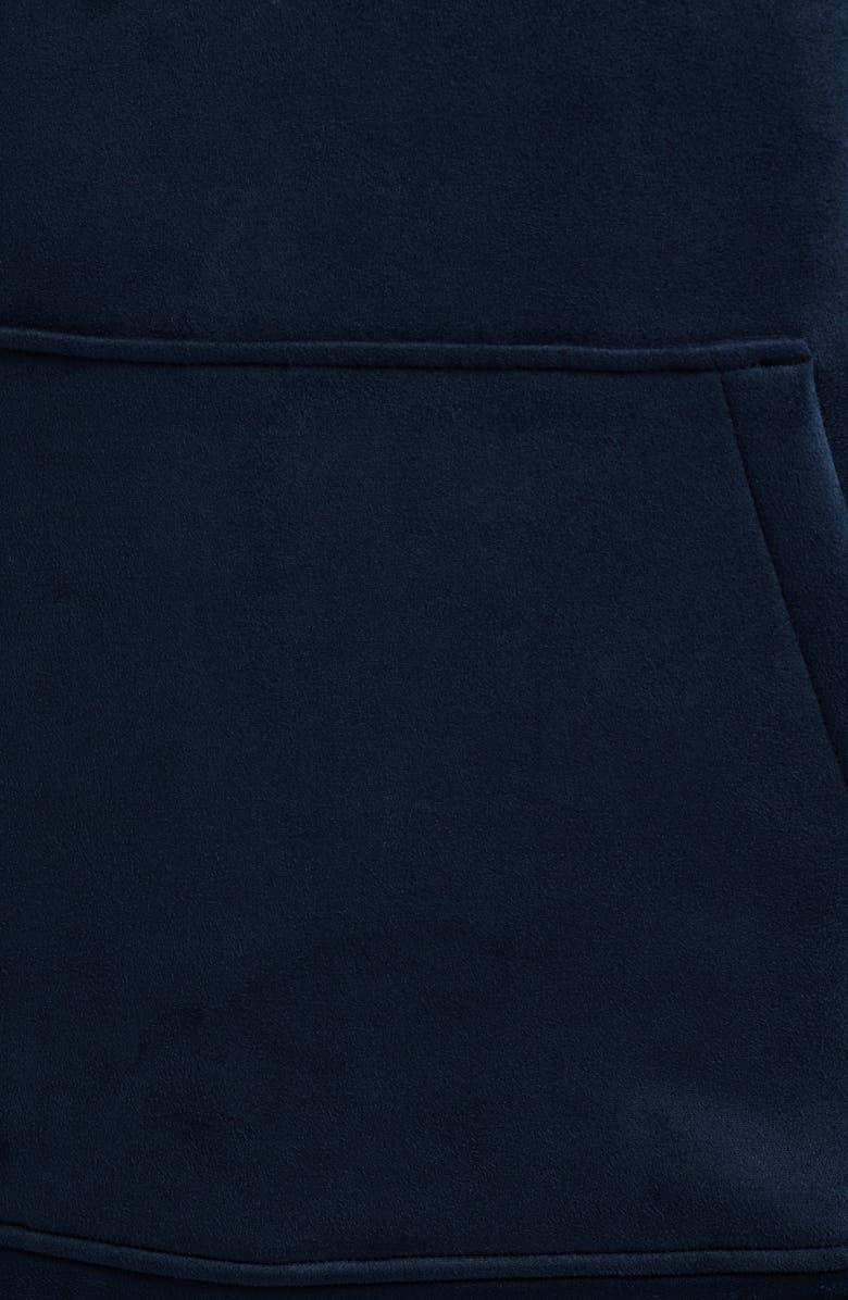 Robert Barakett Sidewinder Faux Suede Hoodie, Alternate, color, Navy