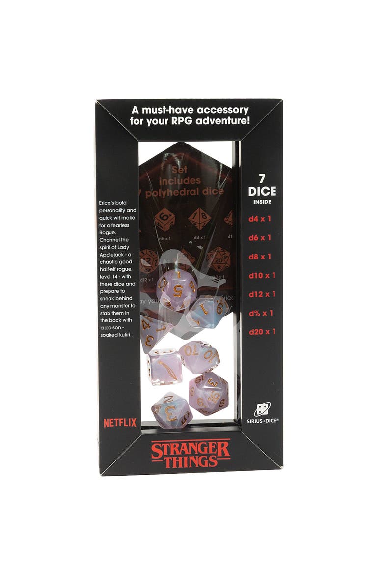Adventure Dice 7 Piece, Alternate, color, Multicolored