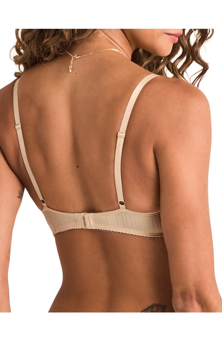 Adore Me Lilou Contour Demi Bra, Alternate, color, Light Beige