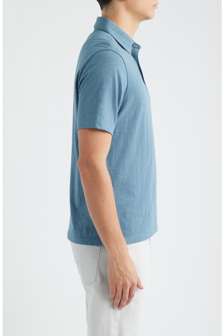 Brightwood Slub Cotton Polo, Alternate, color, OCEAN VIEW