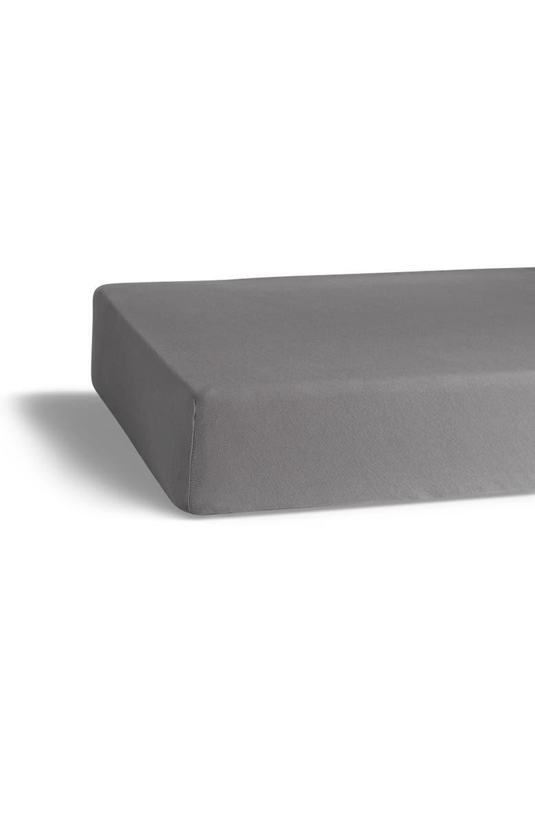 Parker Baby Co. Crib Sheets, Main, color, Pewter