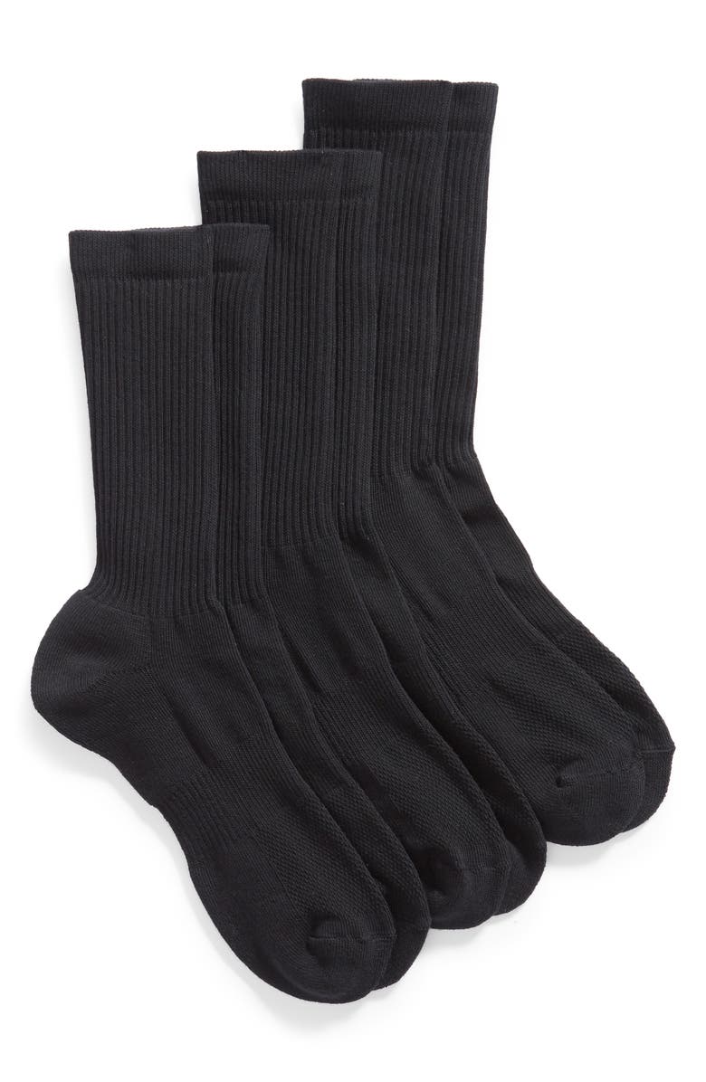 Nordstrom Men's 3-Pack Crew Socks, Main, color, 