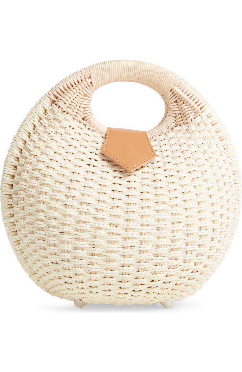 Mali + Lili Chloe Woven Canteen Handbag, Main, color,