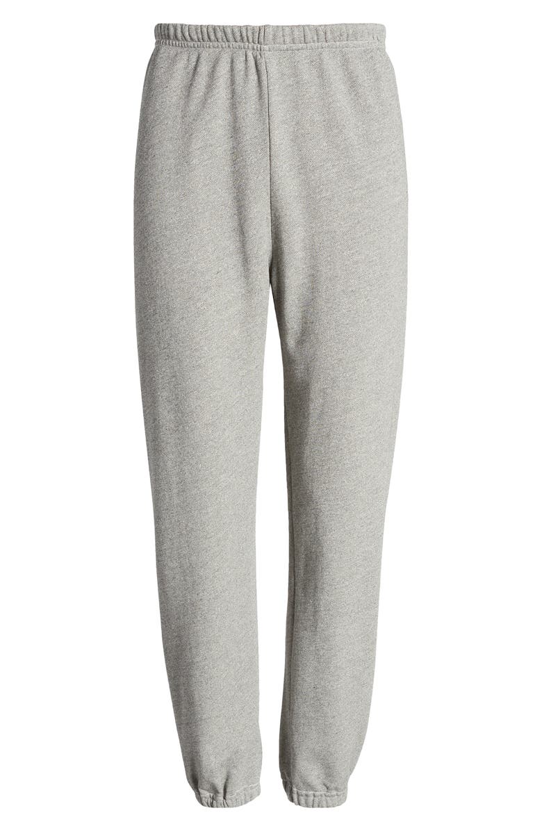 THE GREAT. The Stadium French Terry Sweatpants, Alternate, color, 