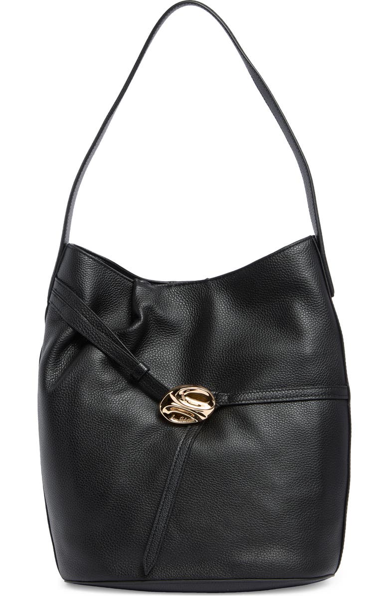 Sam Edelman Bex Leather Tote, Main, color, Black