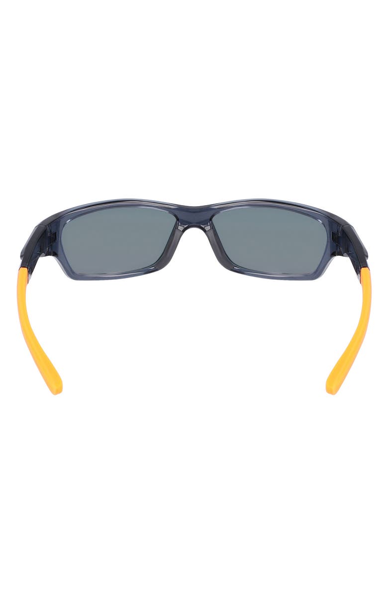 Nike Kids' Jolt 57mm Mirrored Modified Rectangular Sunglasses, Alternate, color,
