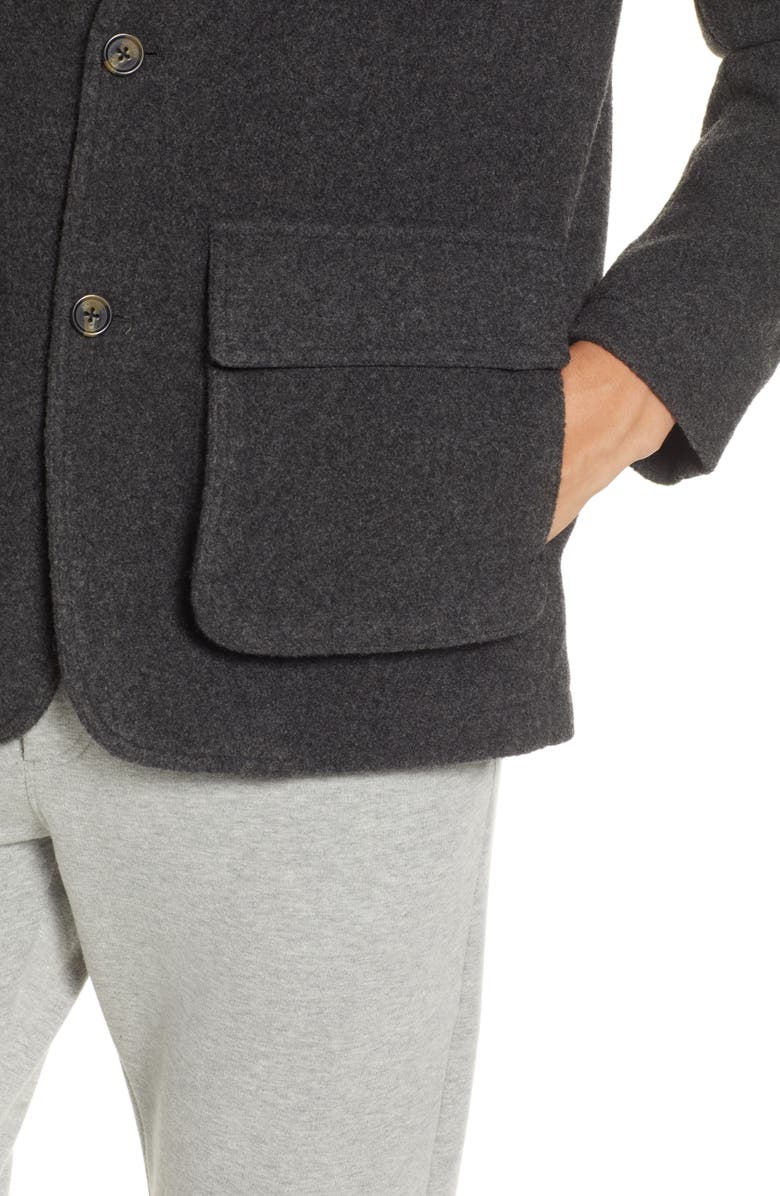 The Normal Brand Felted Blazer, Alternate, color,