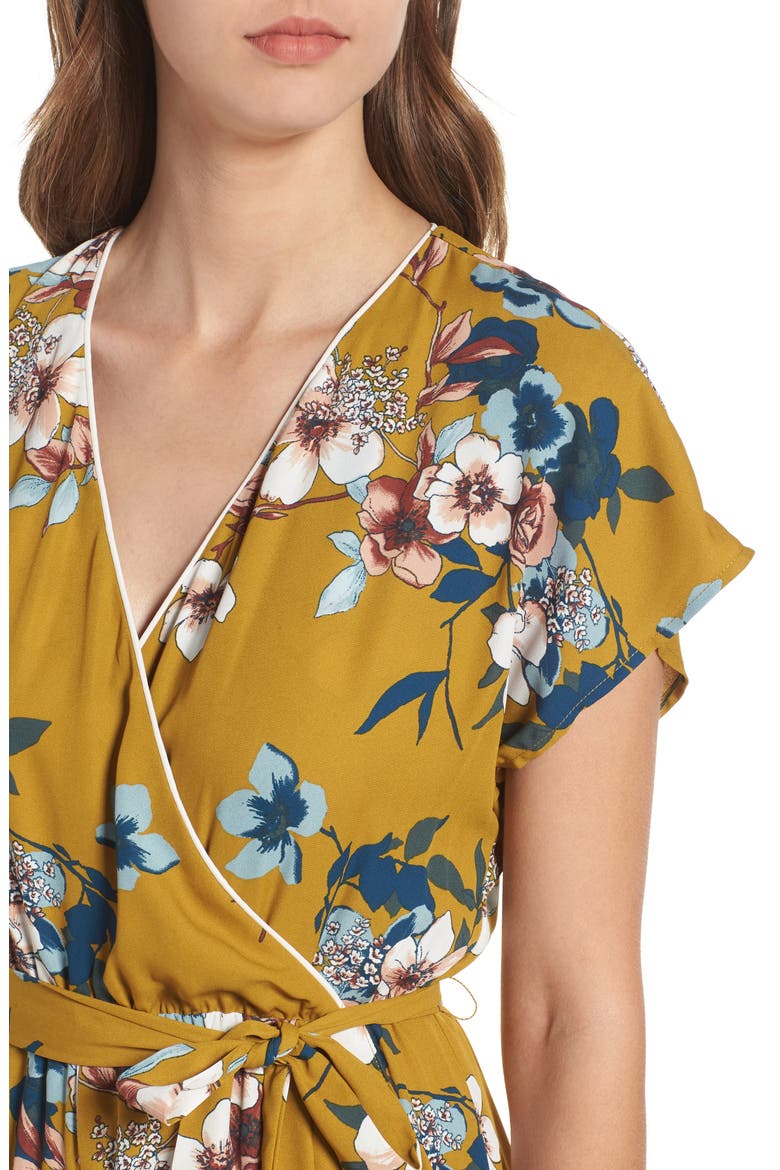 Floral Jumpsuit, Alternate, color, YELLOW MINERAL FLORAL