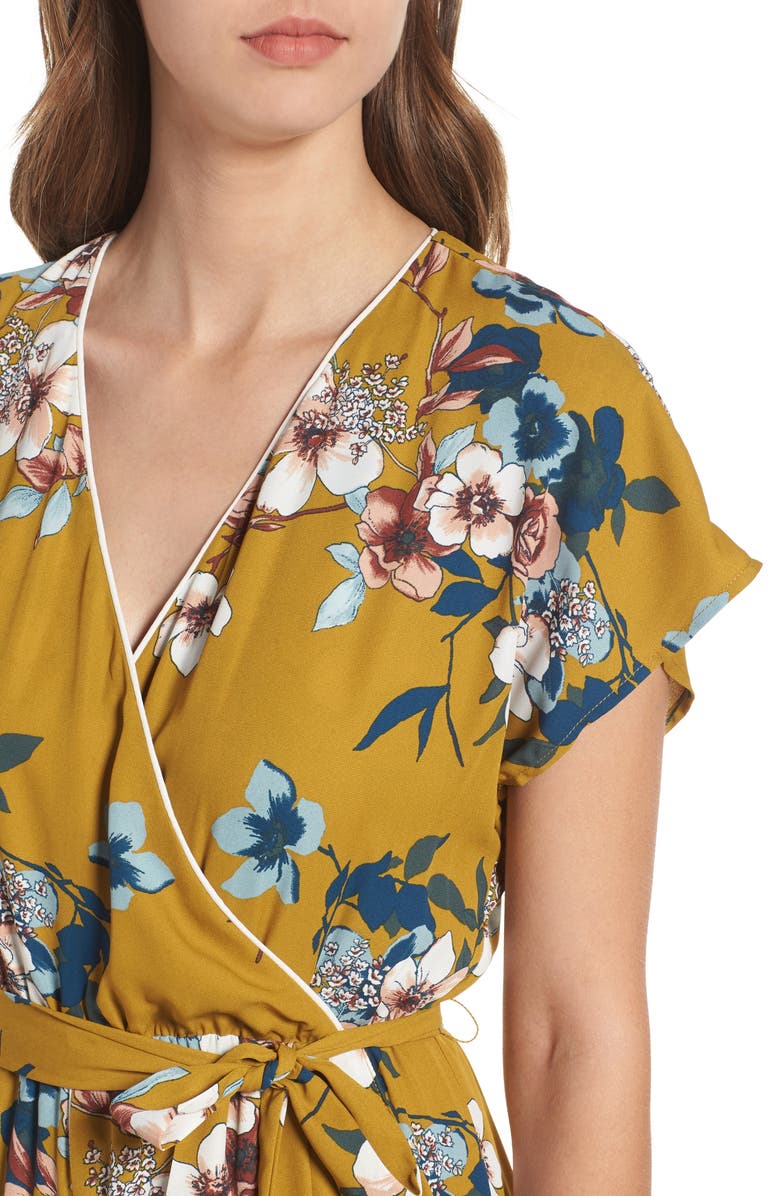 Leith Floral Jumpsuit, Alternate, color, 