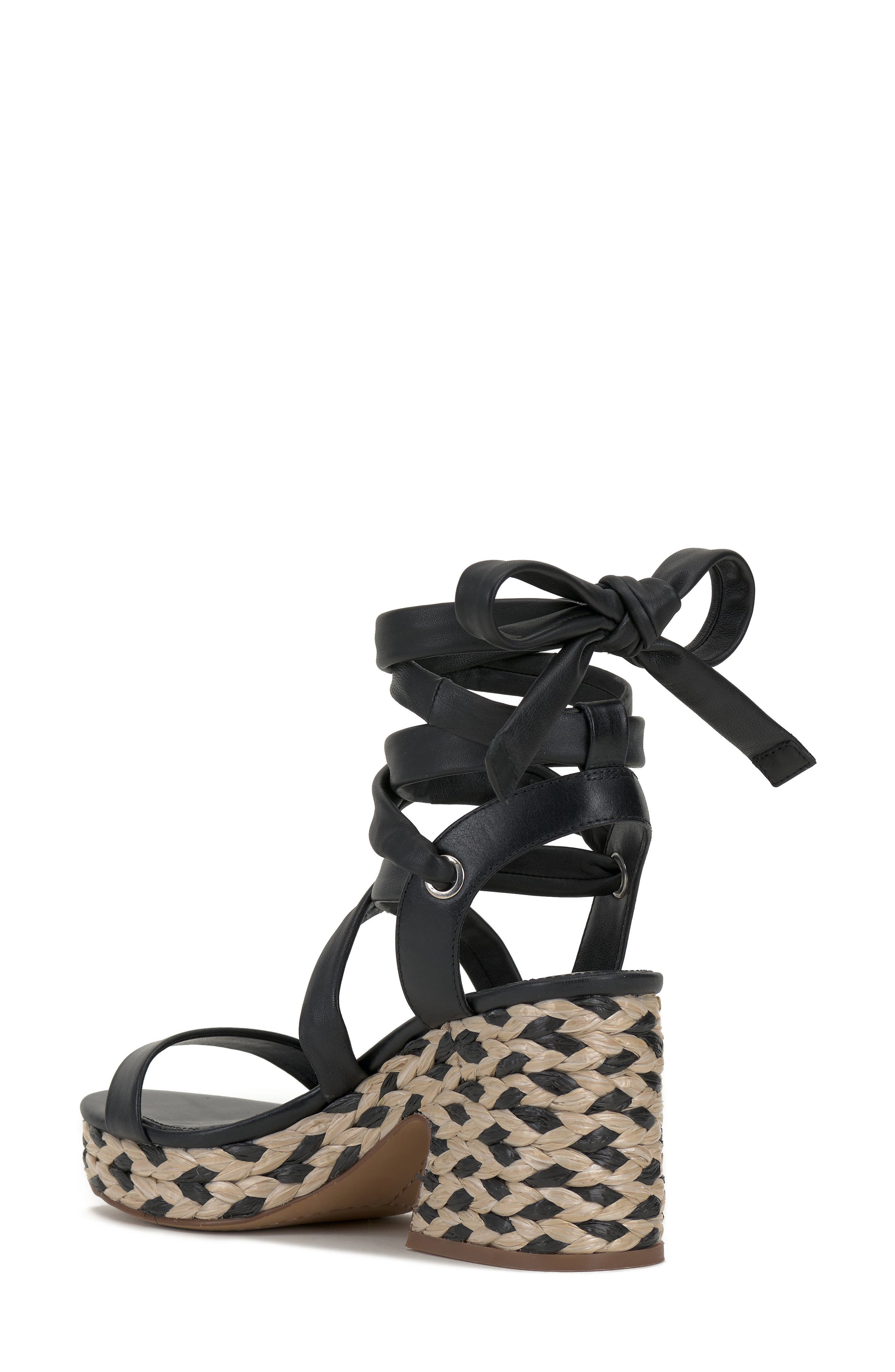 Vince Camuto Roreka Wraparound Tie Espadrille Sandal, Alternate, color, 