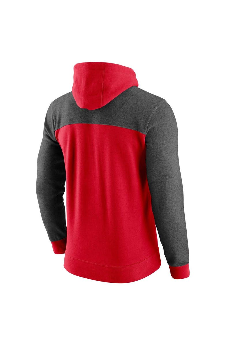 Nike Men's Nike Red Georgia Bulldogs AV-15 2.0 Slim Fit Pullover Hoodie, Alternate, color, Red
