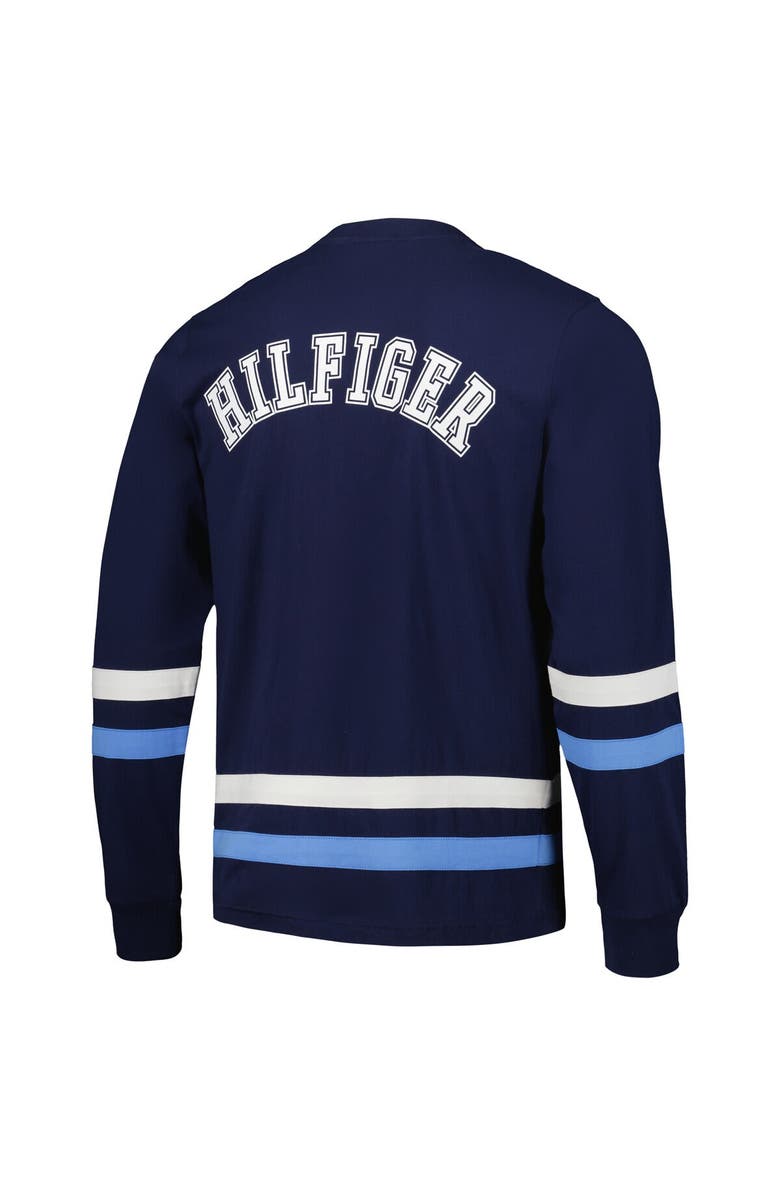 Tommy Hilfiger Men's Tommy Hilfiger Navy/Light Blue Tennessee Titans Nolan Long Sleeve T-Shirt, Alternate, color, Navy