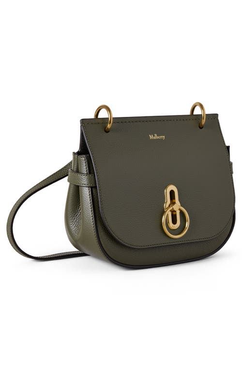 Mulberry Small Amberley Leather Satchel In Green