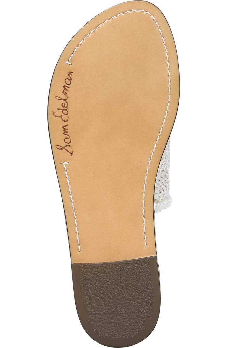 Sam Edelman Glenda Fringe Slide Sandal, Alternate, color,