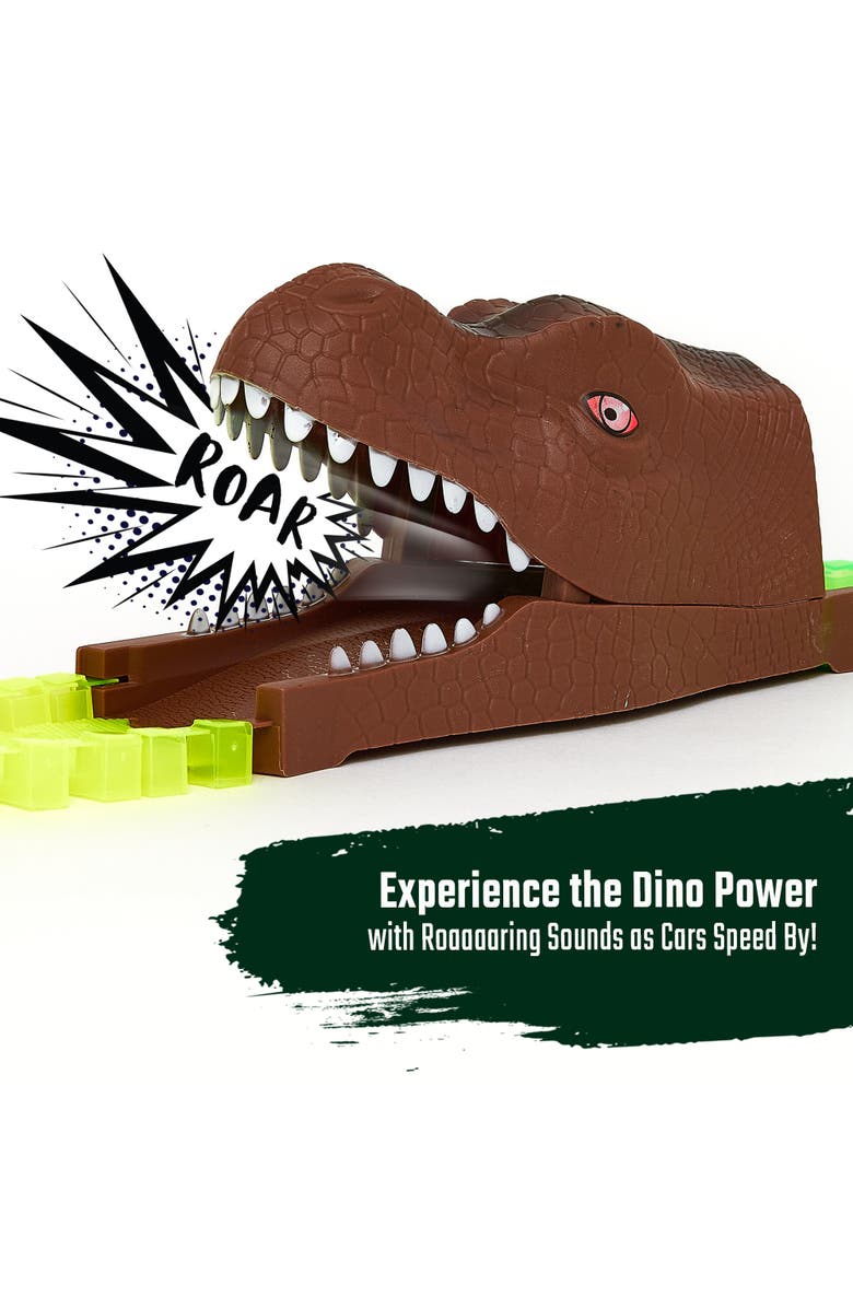 JitteryGit Dino-Track-Escape, Alternate, color, Green