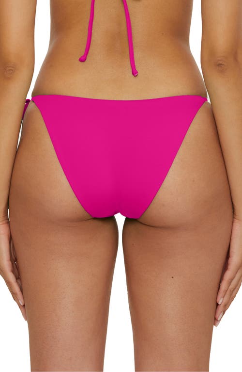 Becca Placeholder Side Tie Bikini Bottoms In Pink