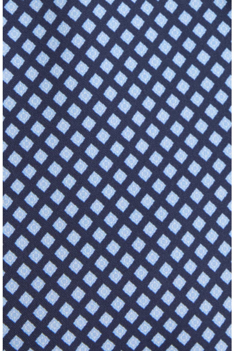 Marshall Geo Print Performance Button-Up Shirt, Alternate, color, NAVY