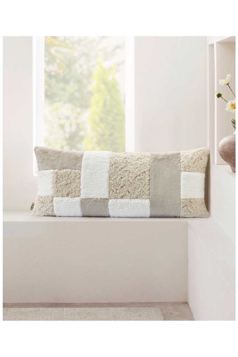 Orly Bolster Accent Pillow, Alternate, color, SNOW