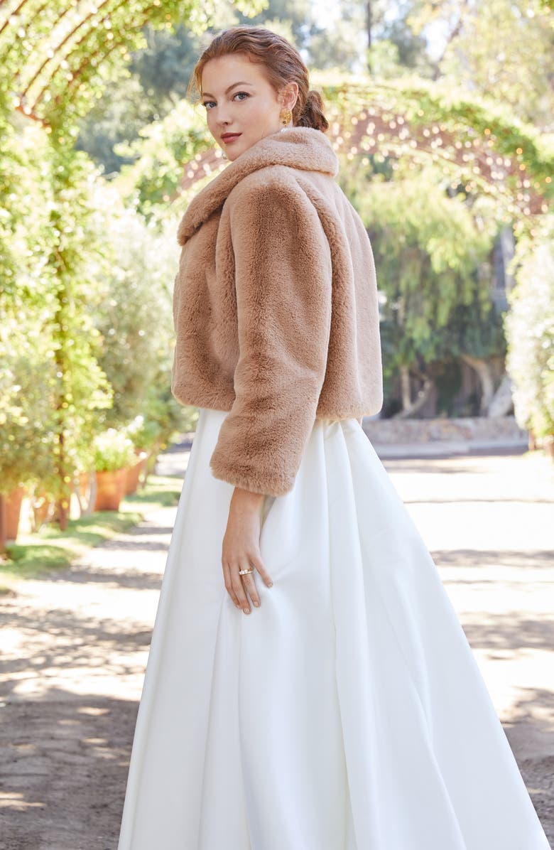 Jenny Yoo Collection Lawrence Taffeta Ballgown Wedding Dress, Alternate, color, 