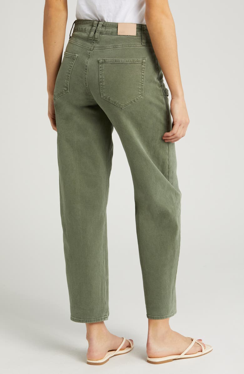 PAIGE Alexis High Waist Tapered Cargo Jeans, Alternate, color,