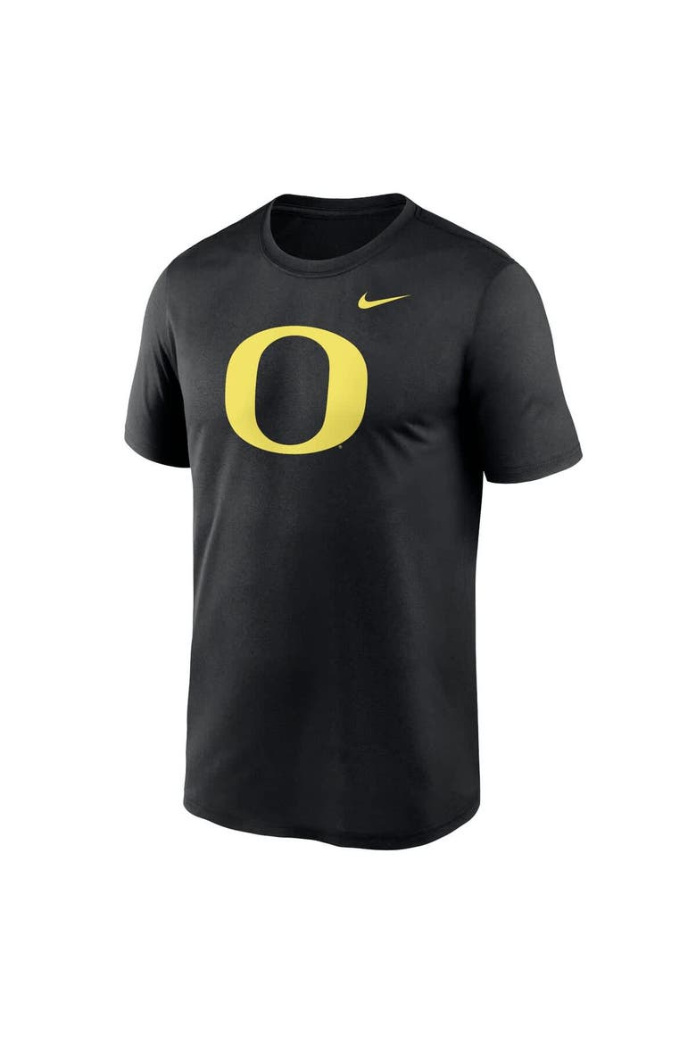 Men's Nike Black Oregon Ducks Primetime Legend Logo T-Shirt, Alternate, color, Black