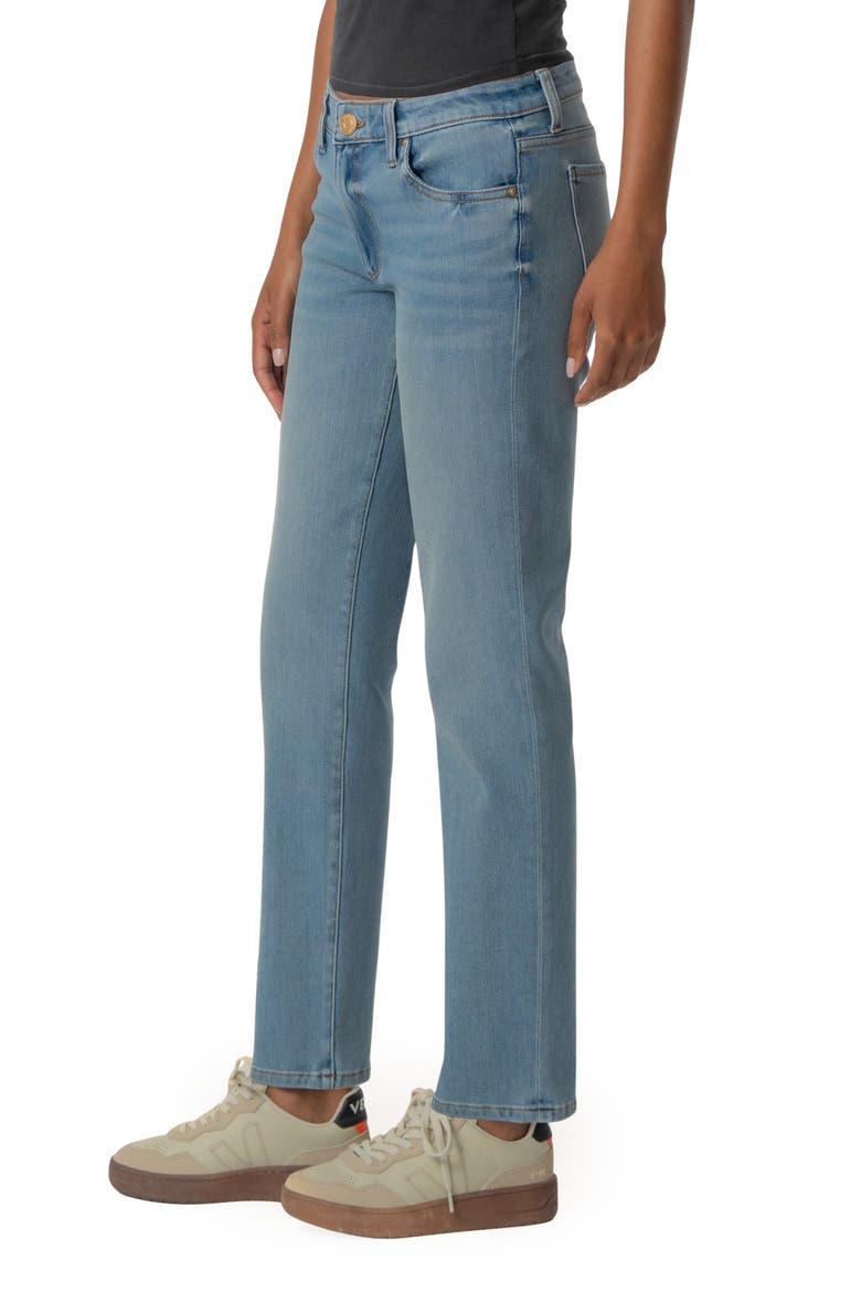 Stevie Mid Rise Straight Leg Jeans, Alternate, color, CERTIFY