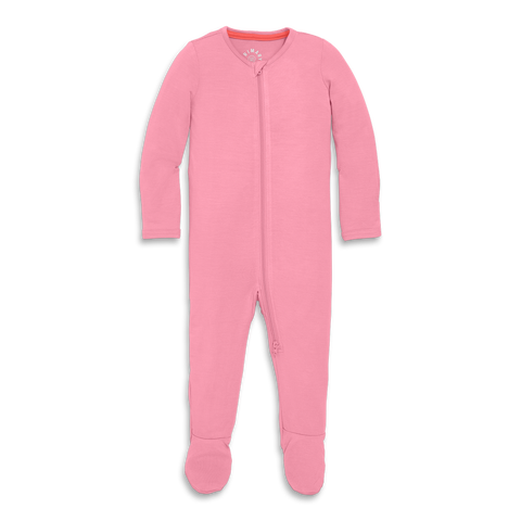 Baby Stretch Modal Zip Footie