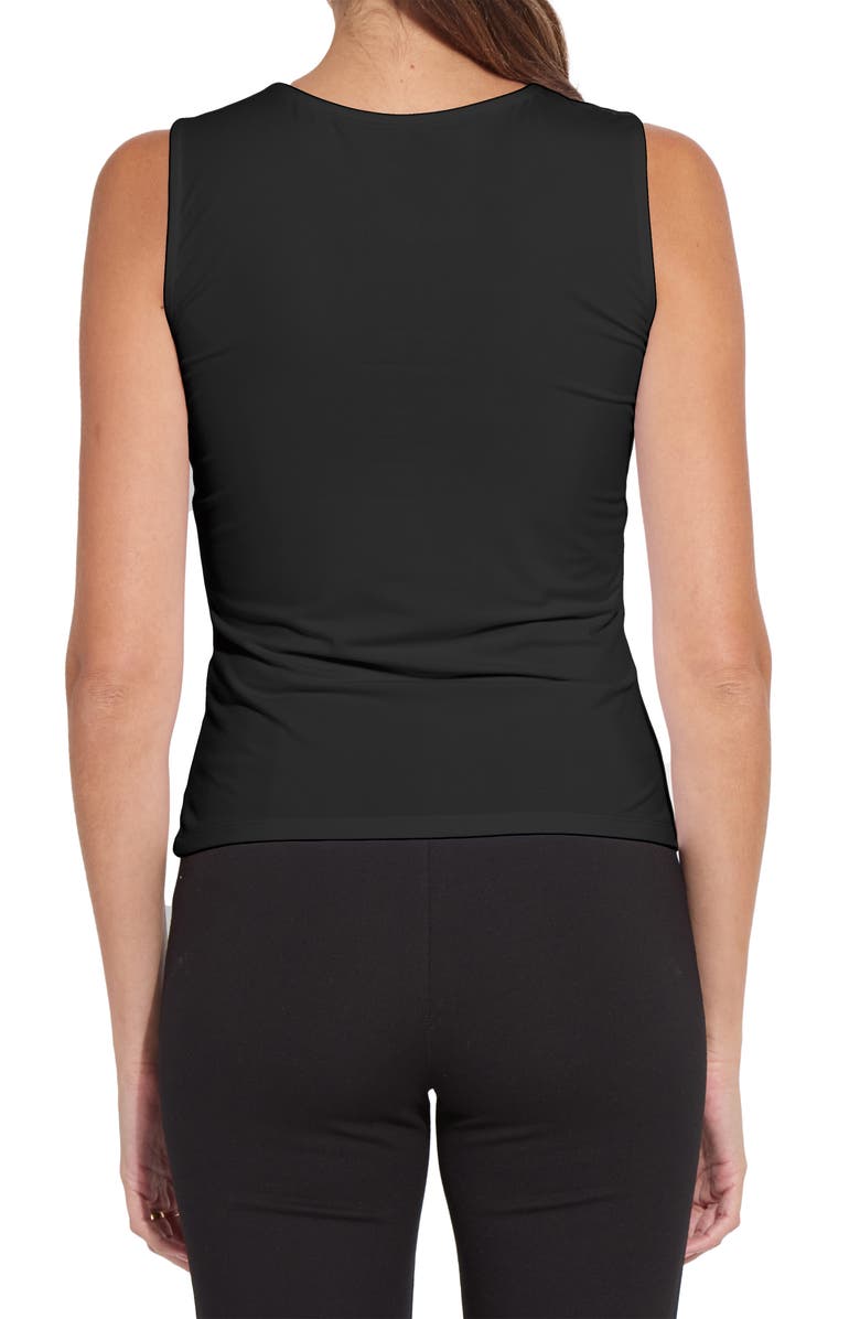 Lysse 'Lyssentials COOL-FRESH<sup>™</sup> Jersey V-Neck Tank, Alternate, color, Black
