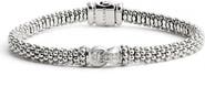 LAGOS Diamond & Caviar Rope Bracelet