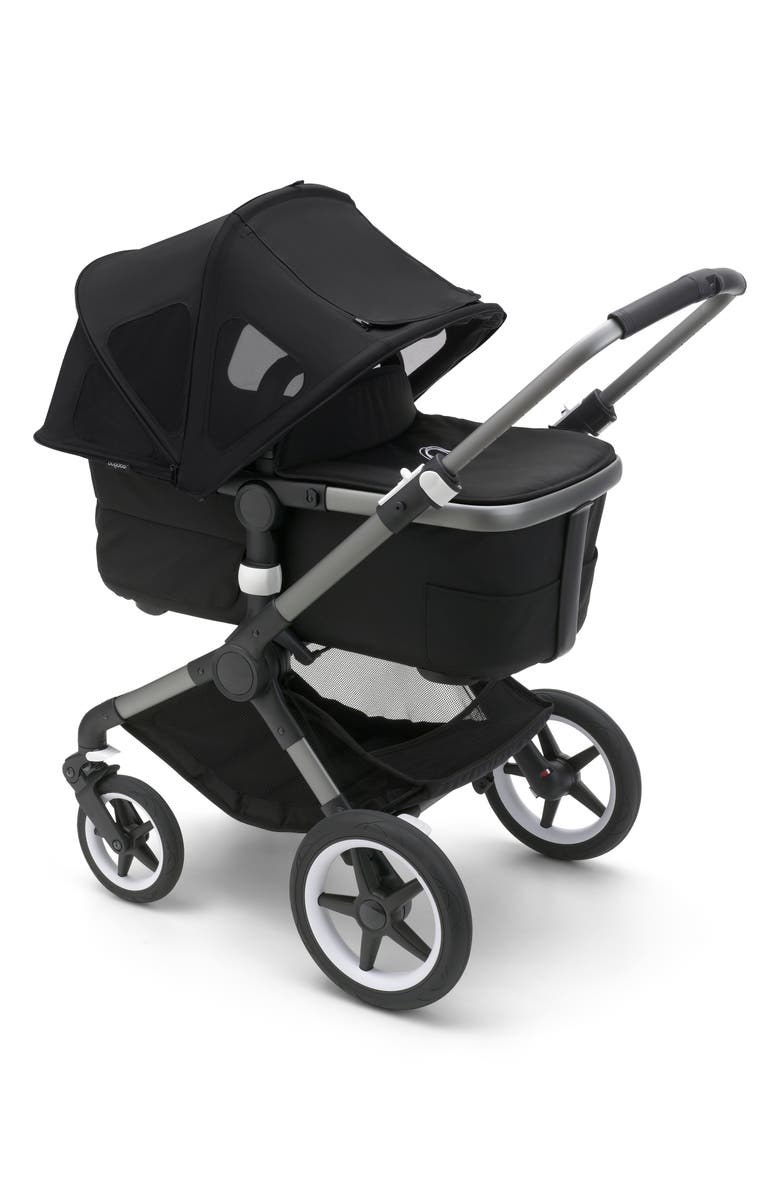 Bugaboo Sun Canopy for Fox, Cameleon or Lynx Strollers, Alternate, color, Midnight Black