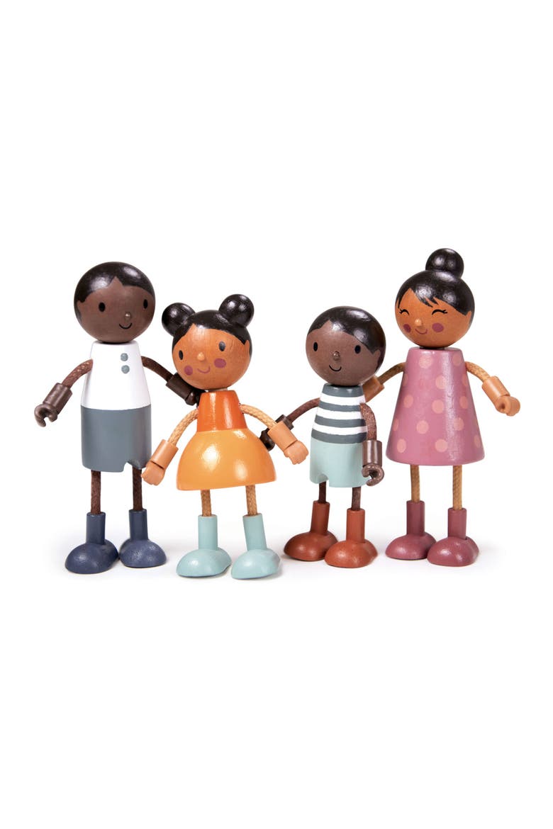 4-Piece Hummingbird Doll Family Set, Main, color, MULTI