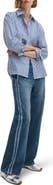 rag & bone rb Miramar Track Stripe Cotton Terry Sweatpant Jeans