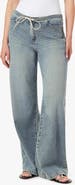 Habitual Kira Drawstring Wide Leg Jeans