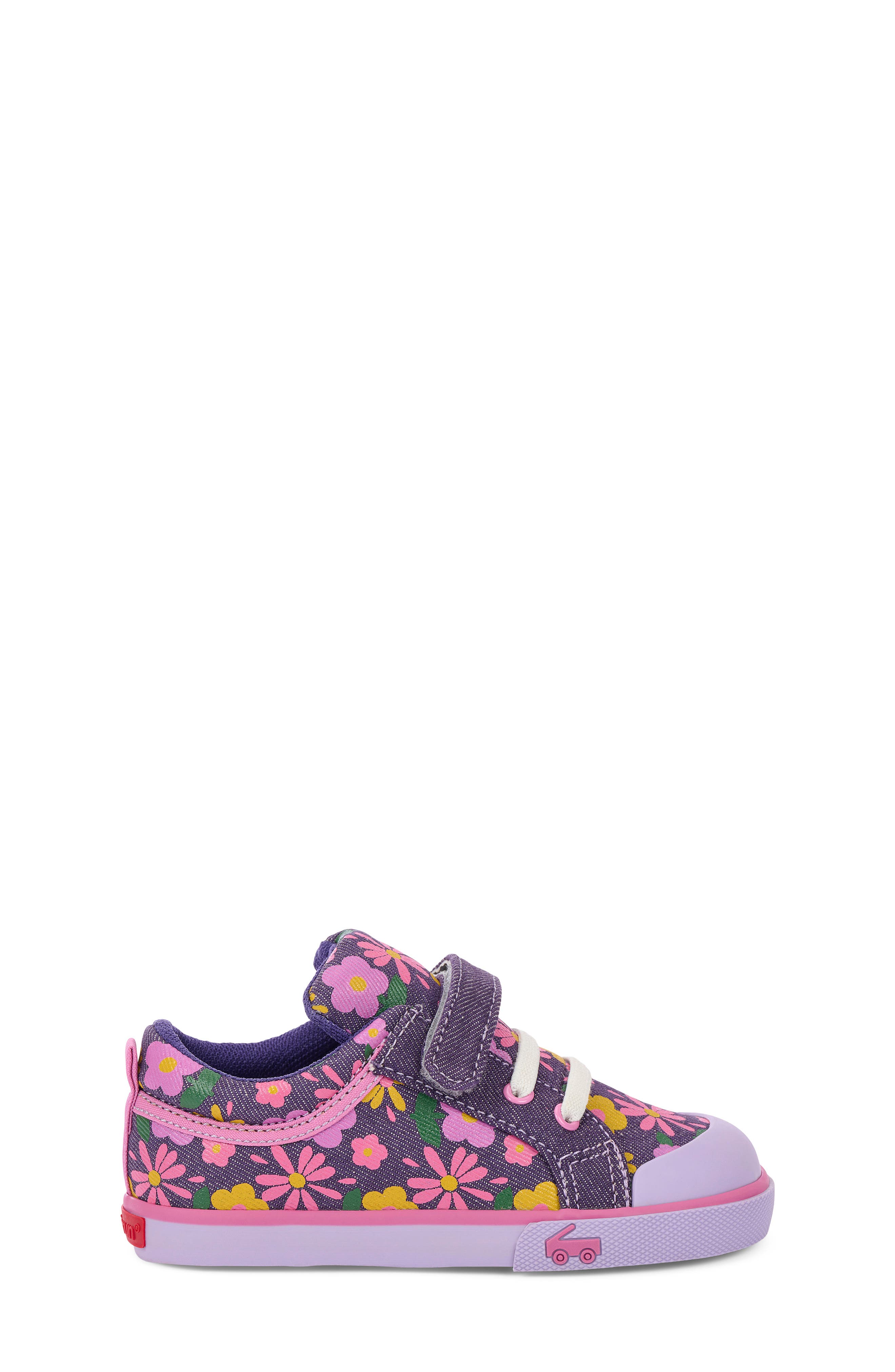 Kids' Kristin Sneaker, Alternate, color, PURPLE FLORAL