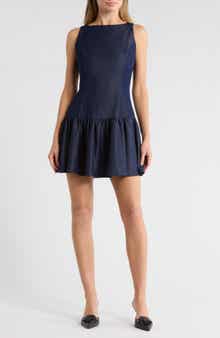 AREA STARS Bina Drop Waist Minidress