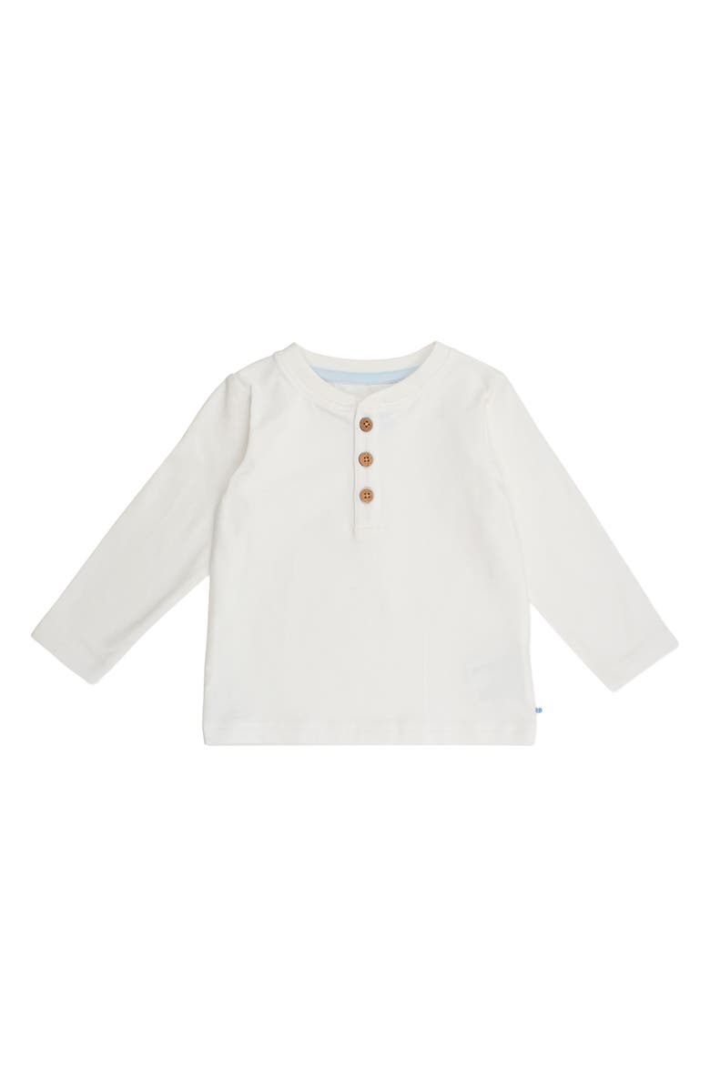 RuggedButts Kids
 Cotton Henley, Main, color, White